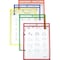 C-Line Products Reusable Dry Erase Pockets, 9"x12", 25/BX, Ast CLI40620 - alternate 1
